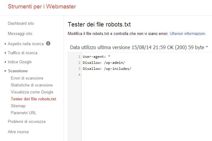 ottimizzazione seo url - robots